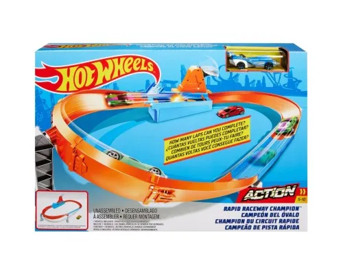 Автотрек Hot Wheels Чемпион круга серии Борьба за кубок Чемпиона (GJM75)