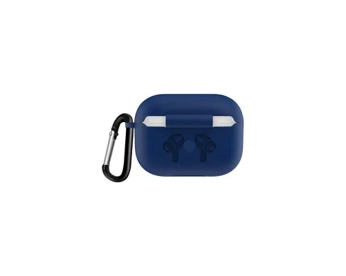 Чохол для навушників BeCover Silicon Protection для Apple AirPods Pro Navy Blue (704495)