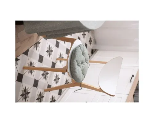 Подушка на стілець Ardesto Oliver зелений, D-40см 100% бавовна (ART03OG)