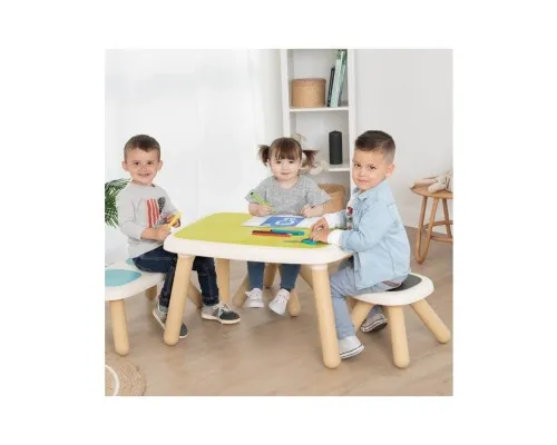 Детский стульчик Smoby со спинкой Бежево-салатовый (880111)