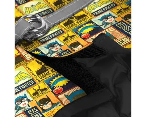 Шлея для собак WAUDOG Clothes з QR паспортом Бетмен вінтаж XS1 (1001-4004)