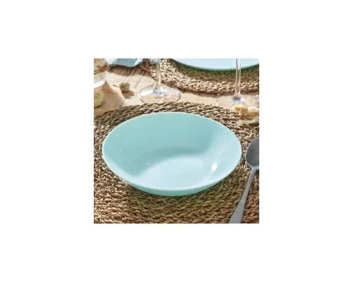 Тарілка Luminarc Pampille Light Turquoise 20 см супова (Q4650)