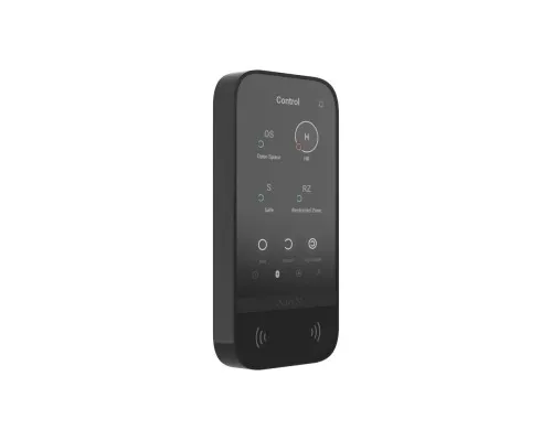 Клавиатура к охранной системе Ajax KeyPad TouchScreen black