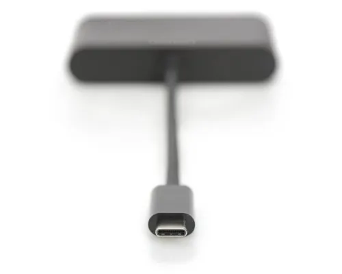 Перехідник USB-C to HDMA 2xUSB Digitus (DA-70855)