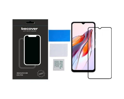 Скло захисне BeCover Tecno Spark 10C (KI5k) Black (709747)