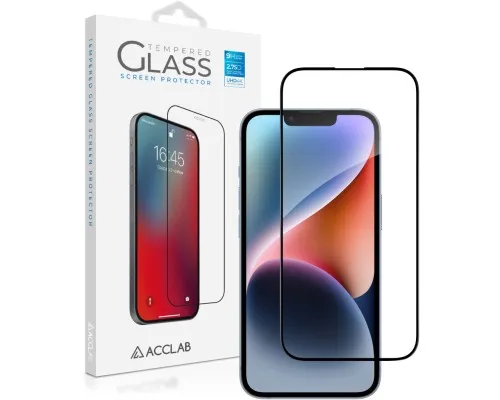 Скло захисне ACCLAB Full Glue Apple iPhone 14 Plus (1283126541964)