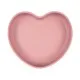 Тарілка дитяча Canpol babies Серце силіконова - рожева (80/309_pin)