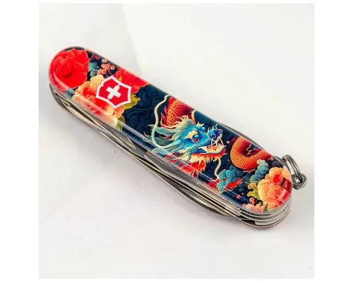 Ніж Victorinox Huntsman Zodiac 91 мм Китайський дракон (1.3713_Z3200p)