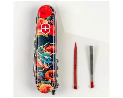 Ніж Victorinox Huntsman Zodiac 91 мм Китайський дракон (1.3713_Z3200p)