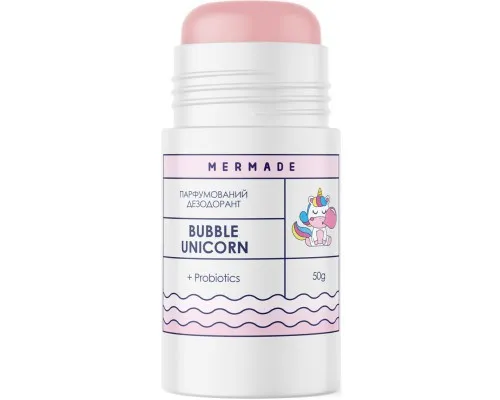 Дезодорант Mermade Bubble Unicorn Парфумований 50 г (4820241302765)