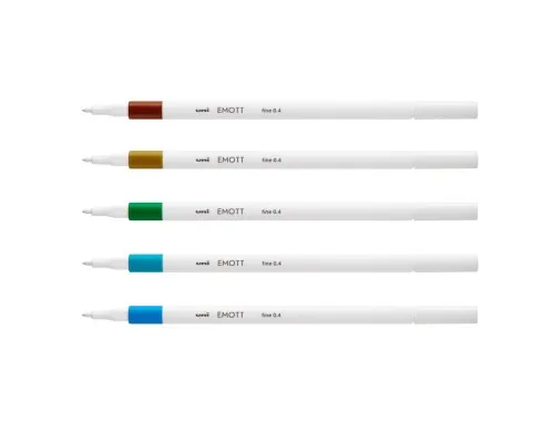 Лайнер UNI набір Emott Island Color 0.4 мм 5 кольорів (PEM-SY/5C.04IC)