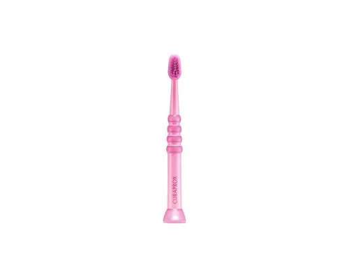 Дитяча зубна щітка Curaprox CS Baby з гумованою ручкою (0-4 років) Рожевий (CS Baby-01)