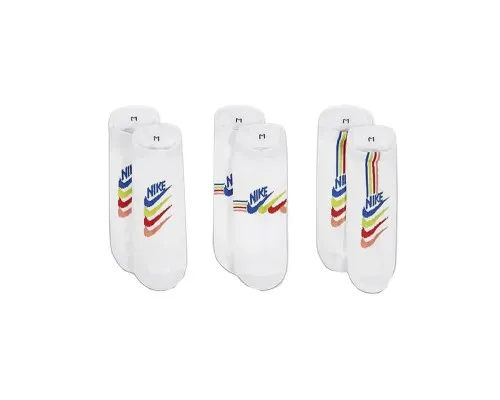 Шкарпетки Nike W NK EVERYDAY PLUS LTWT NS 3PR DH5474-902 34-38 3 пари Білі (195244784257)