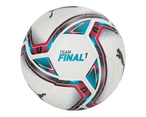 М'яч футбольний Puma team FINAL 21.1 FIFA Quality Pro Ball Уні 5 Білий / Синій / Червоний (4062451442620)