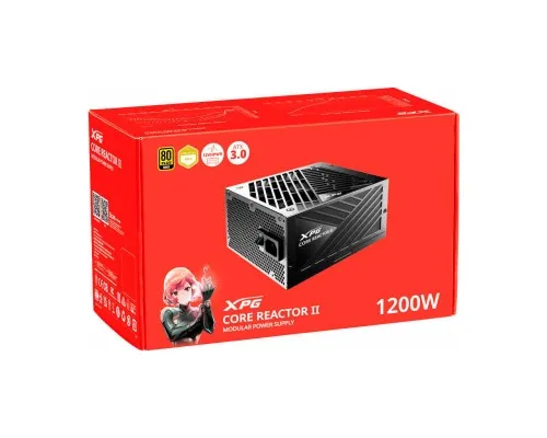 Блок питания ADATA 1200W (COREREACTORII1200G-BKCEU)