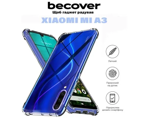 Чохол до мобільного телефона BeCover Anti-Shock Xiaomi Mi A3 Clear (711034)