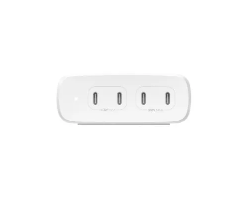 Зарядний пристрій Belkin 4хUSB-С GAN PD PPS 200W white (WCH015VFWH)