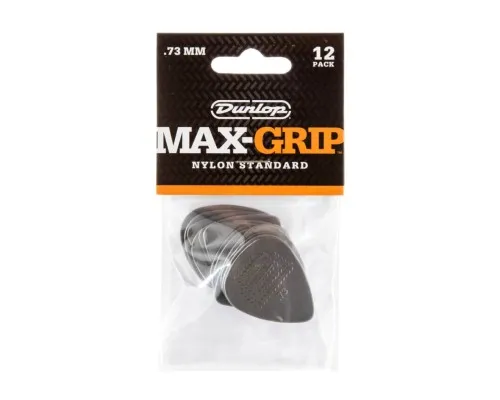Медіатор Jim Dunlop Max-Grip Nylon Standard Pick .73mm 12 шт. (449P.73)