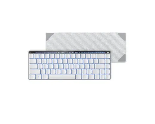 Клавиатура ASUS ROG Falchion RX Low Profile Red Wireless/Bluetooth/USB UA White (90MP03EC-BKMA10)