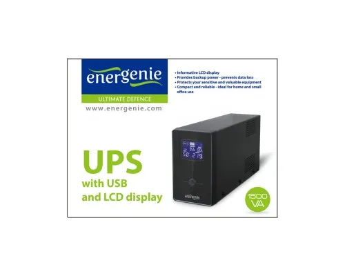 Пристрій безперебійного живлення EnerGenie EG-UPS-034 1500VA LCD (EG-UPS-034)