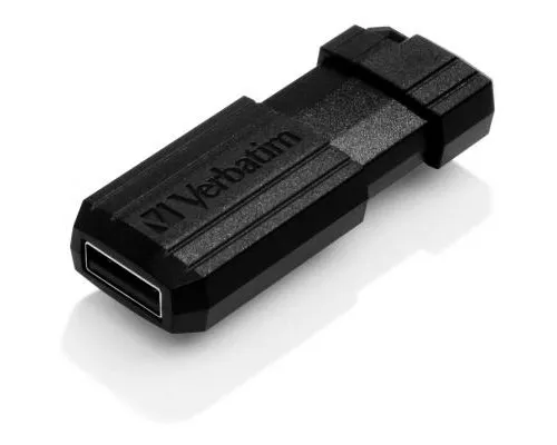 USB флеш накопитель Verbatim 64GB Store n Go PinStripe Black USB 2.0 (49065)