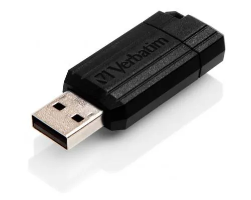 USB флеш накопитель Verbatim 64GB Store n Go PinStripe Black USB 2.0 (49065)