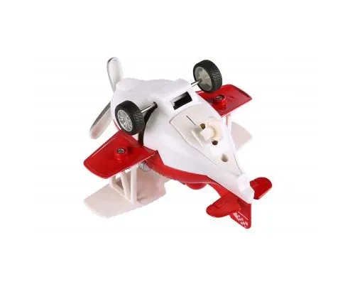 Спецтехніка Same Toy Самолет металический инерционный Aircraft красный со светом (SY8012Ut-3)