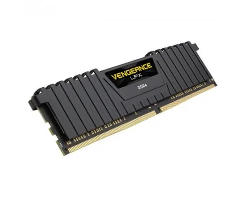 Модуль памяті для компютера DDR4 16GB (2x8GB) 3600 MHz Vengeance LPX Black Corsair (CMK16GX4M2D3600C16)