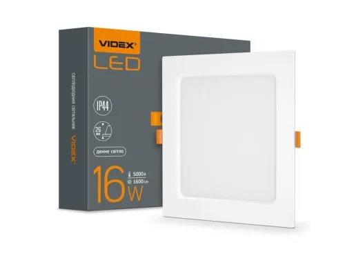 Світильник Videx LED 16W 5000K 220V (VL-DLBS-165)