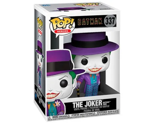 Фигурка для геймеров Funko Pop серии Batman 1989 - JOKER WITH HAT WITH CHASE (47709)