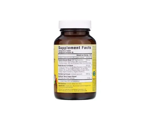 Травы MegaFood Сила куркумы для всего организма, Turmeric Strength for Whol (MGF-10006)