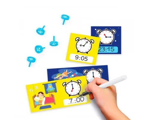 Игровой набор Quercetti Play Montessori Первые часы (0624-Q)