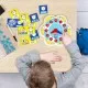 Игровой набор Quercetti Play Montessori Первые часы (0624-Q)