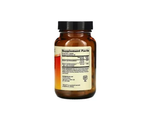 Вітамін Dr. Mercola Вітаміни D3 і K2, 5000 МО, 90 капсул (MCL-01996)