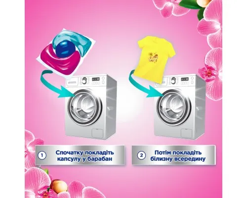 Капсули для прання Losk Тріо-капсули Ефірні олії та малайзійська квітка 26 шт. (9000101534283)