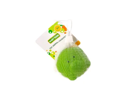 Іграшка для ванної Baby Team Звірятко зі звуком Зелена (8745_зелена_звірушка)