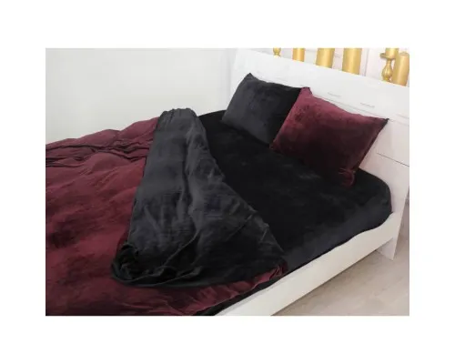 Постільна білизна MirSon Велюр Winter Frost 28-0007 + 28-0002 Poinsettia Velvet 2х143х210 (2200004007458)