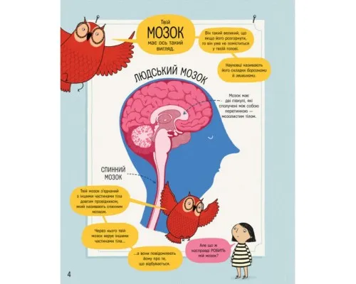 Книга Книжка про мозок і те, як він працює - Бетіна Іп Книголав (9786178012243)