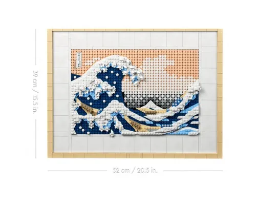 Конструктор LEGO ART Хокусай, «Большая волна» 1810 деталей (31208)