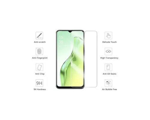 Скло захисне Drobak OPPO A73 (242436)