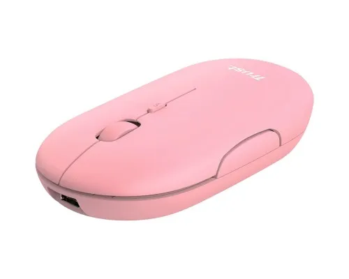 Мышка Trust Puck Wireless/Bluetooth Silent Pink (24125)