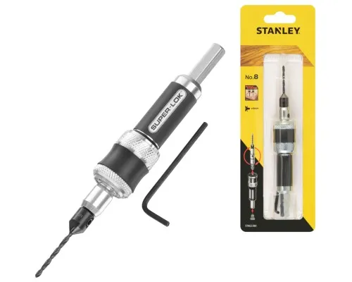 Набор инструментов Stanley SUPER-LOCK сверло 4 мм,L=67 мм,бита PZ2 L=32 мм, магнитный держатель (STA62380)