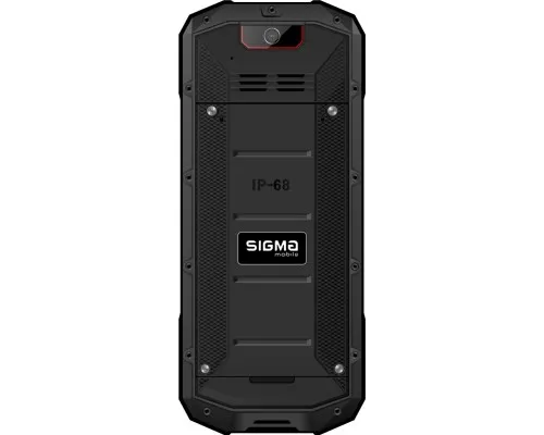 Мобильный телефон Sigma X-treme PA68 Black Red (4827798466520)