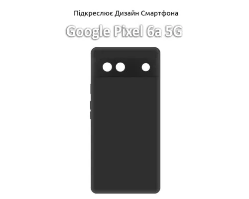 Чохол до мобільного телефона BeCover Google Pixel 6a 5G Black (709612)