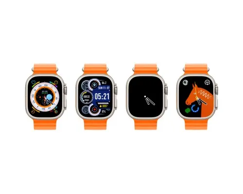 Смарт-годинник AURA X4 ProMax 53mm Orange (SWAX453O)