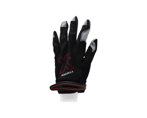 Рукавички для фітнесу MadMax MXG-103 X Gloves Black/Grey L (MXG-103-BLK_L)