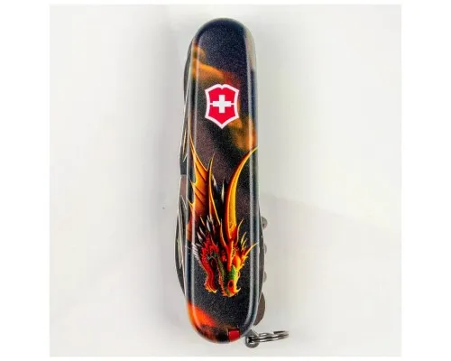 Ніж Victorinox Huntsman Zodiac 91 мм Фантастичний дракон (1.3713.3_Z3210p)