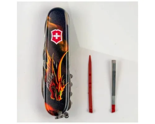 Ніж Victorinox Huntsman Zodiac 91 мм Фантастичний дракон (1.3713.3_Z3210p)