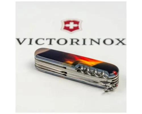 Ніж Victorinox Huntsman Zodiac 91 мм Фантастичний дракон (1.3713.3_Z3210p)