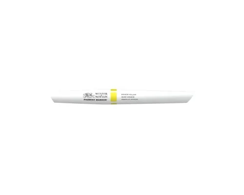 Маркер Winsor&Newton двусторонний Pigment marker (730) Желтый Винзор (884955039717)